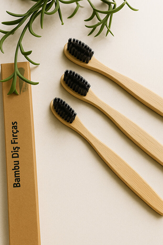 Doğal Bambu Diş Fırçası